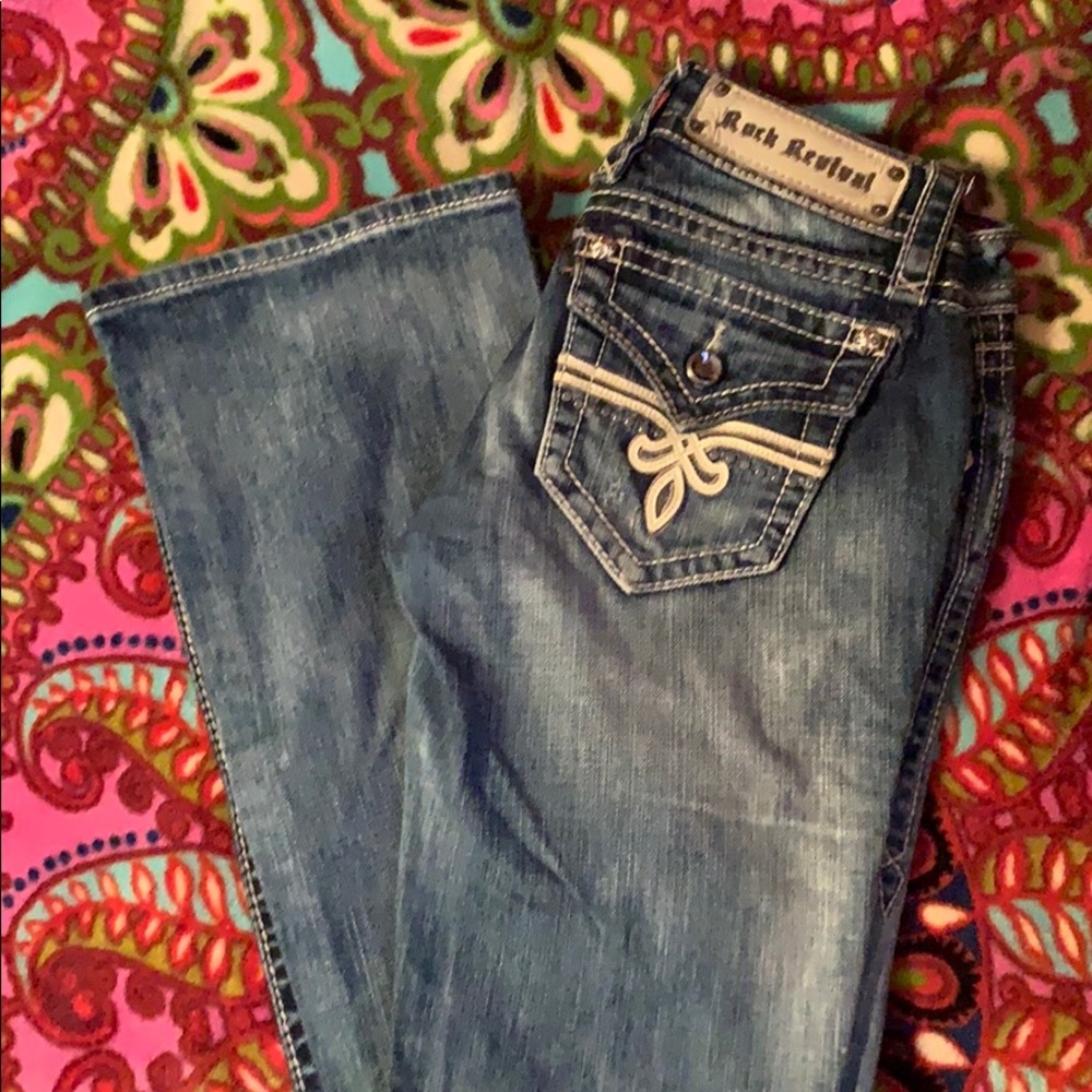 Rock revival penny boot